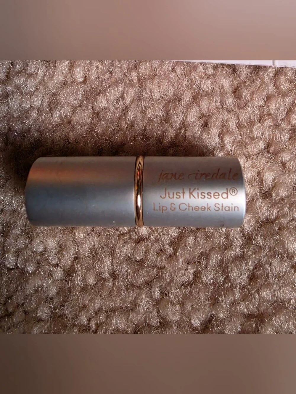 jane iredale Just Kissed Lip& Cheek Stain Sample 2pc Forever Pink $10 NEW